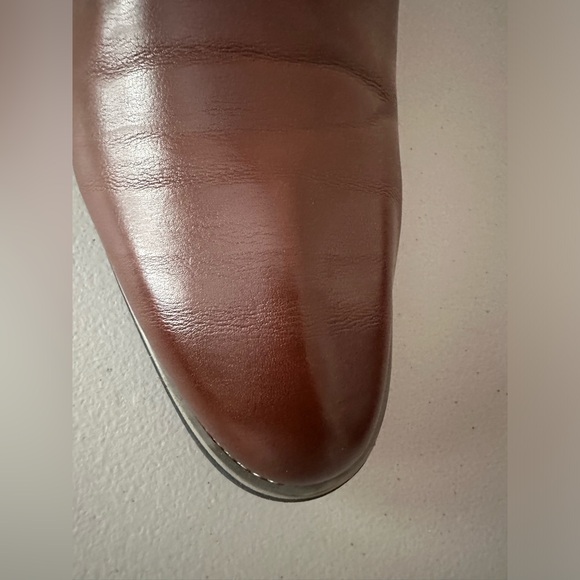 Men Pertorated Detail Lace up Front Dress Shoes Business Derby Shoes For Outdoor - Picture 9 of 16